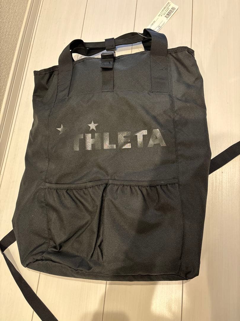 ATHLETA ブラック バックパック　新品・未使用リュック