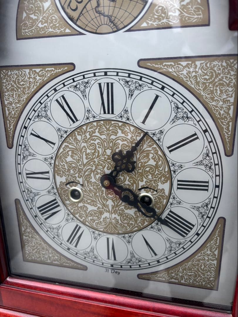 Tempus Fugit ホールクロック 柱時計 ゼンマイ式振り子時計