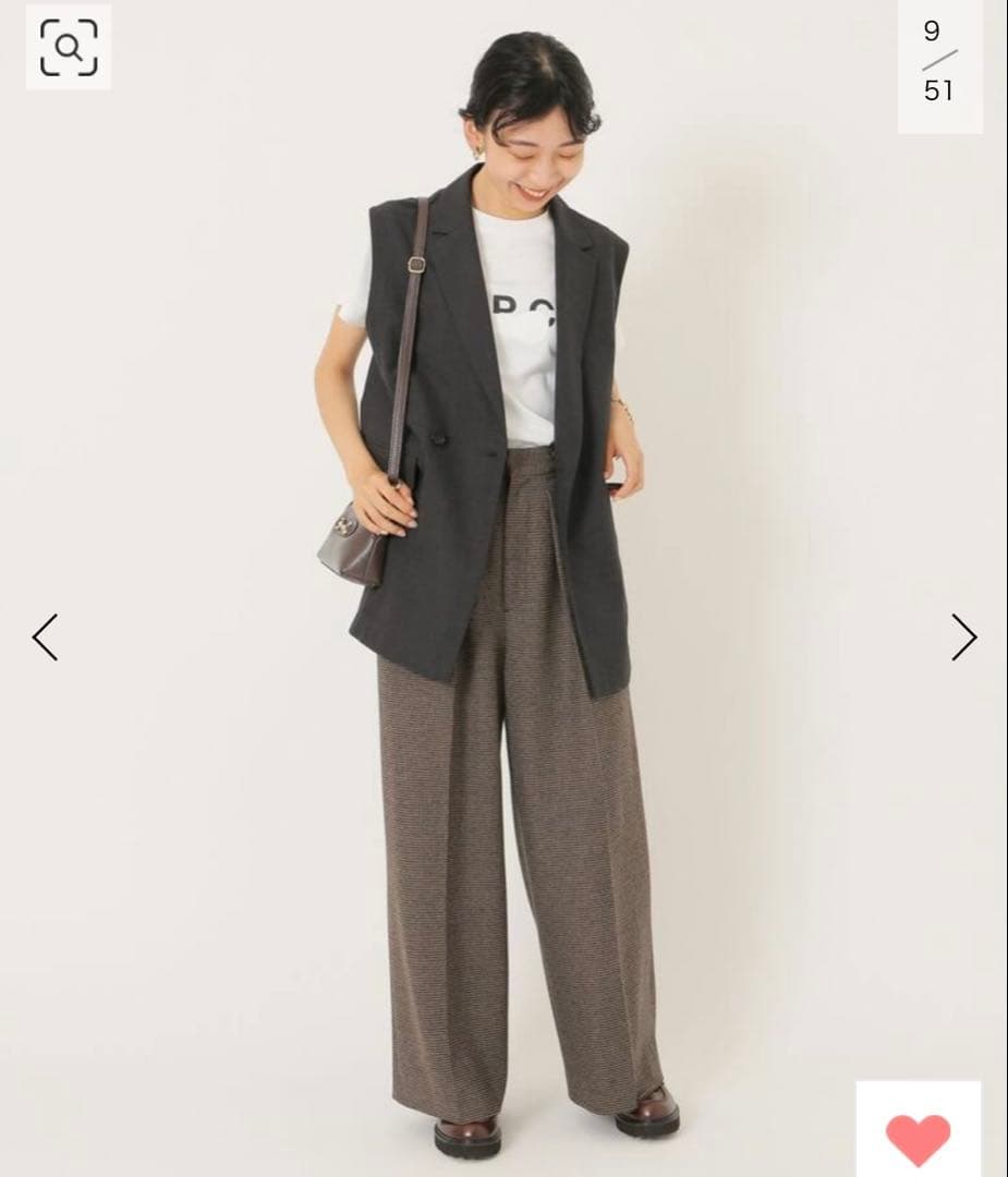 【美品】IENA ダブルブレスト ベスト