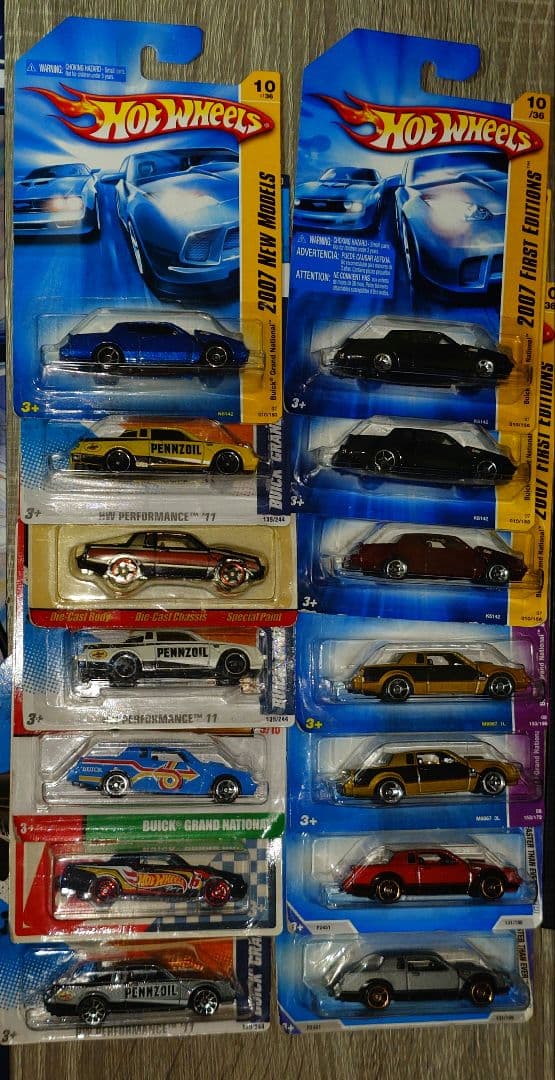 ホットウィール Buick Grand National　14台セット