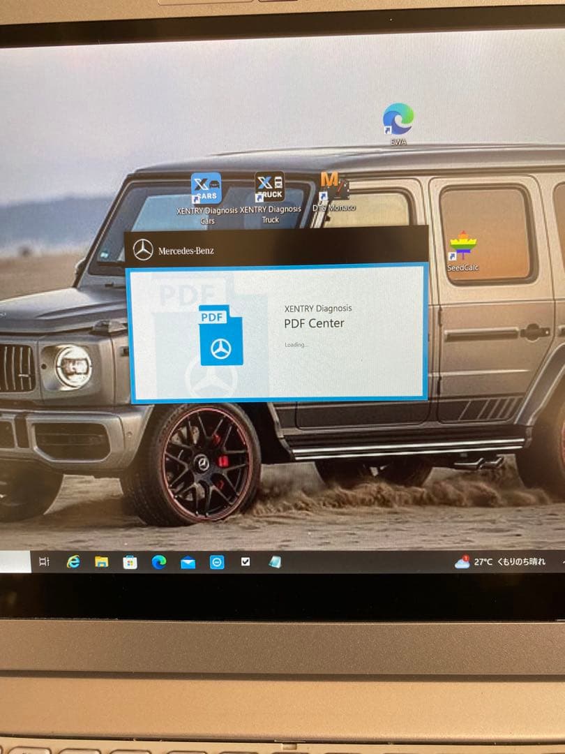 診断機 XENTRY 2023.03版 パナソニック　レッツノート CF-MX5