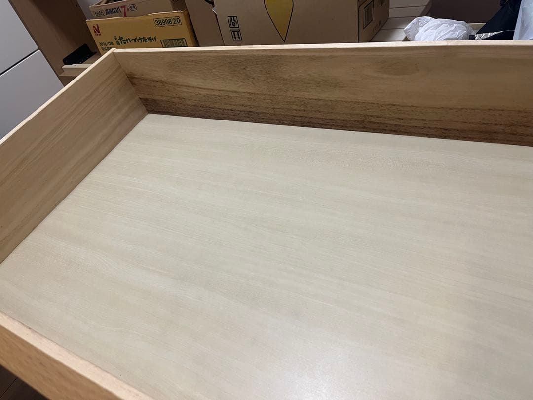 無印良品　収納つきシングルベッド