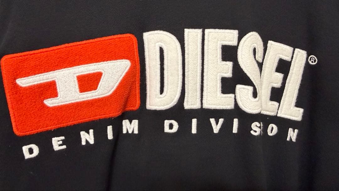 DIESEL デニムディビジョン ブラックパーカー