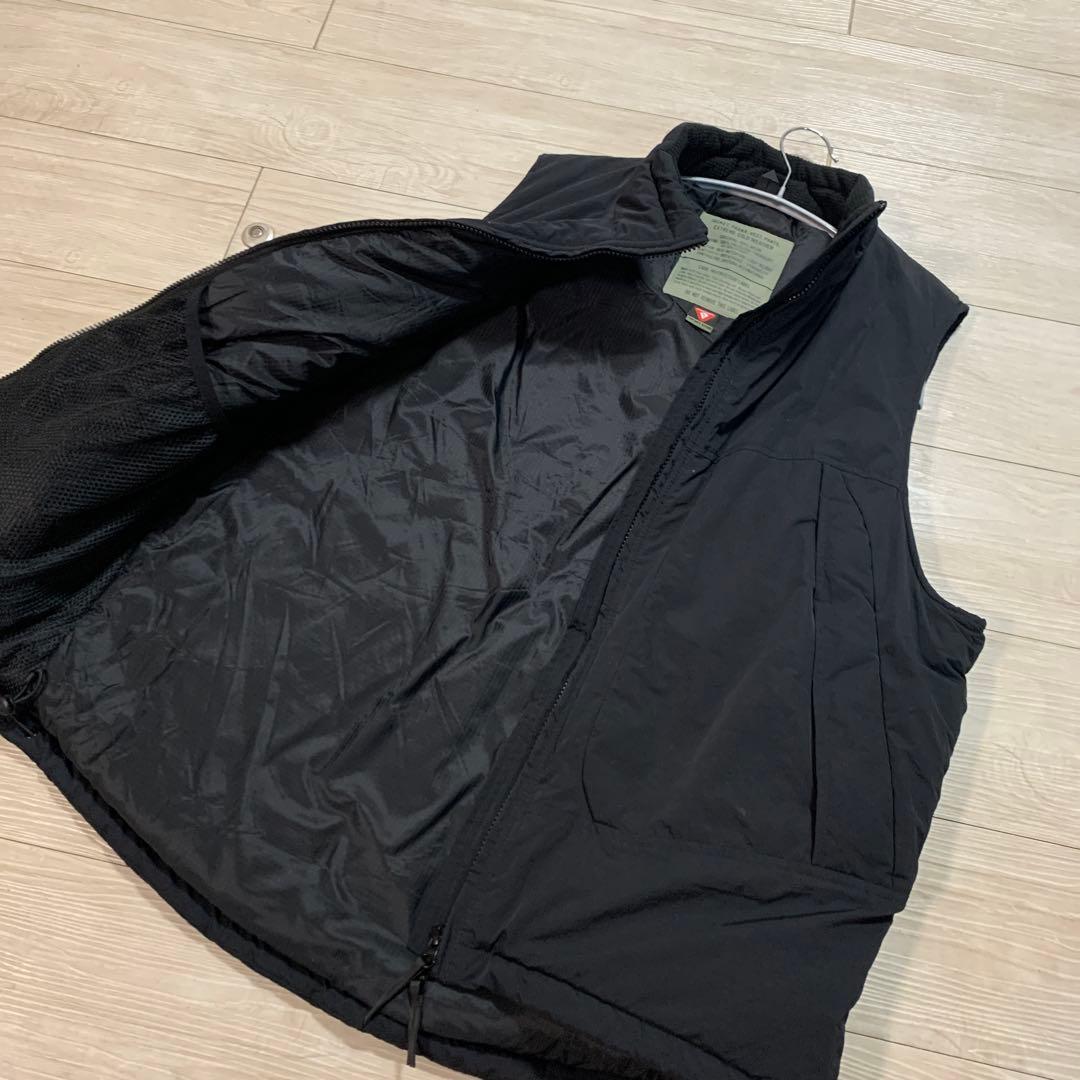 【フリークスストア】S/プリマロフト中綿ナイロンベスト ブラック美品