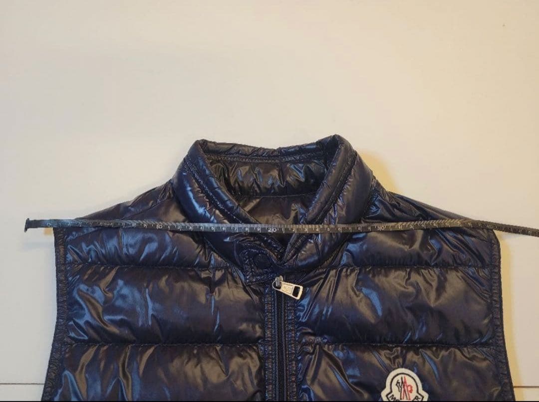 む*い様 Moncler モンクレール GUI GILET ネイビー ダウンベス