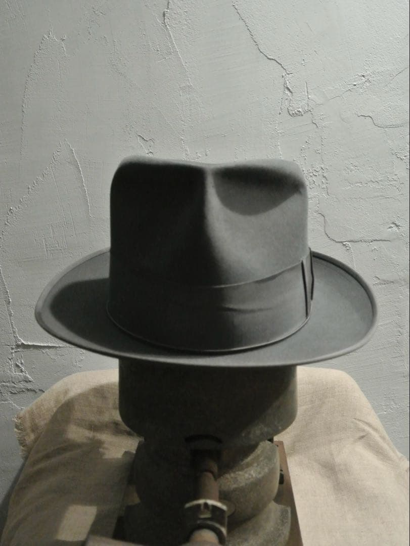 帽子 50s VINTAGE KNOX fedora hat 7 3/8 59cm