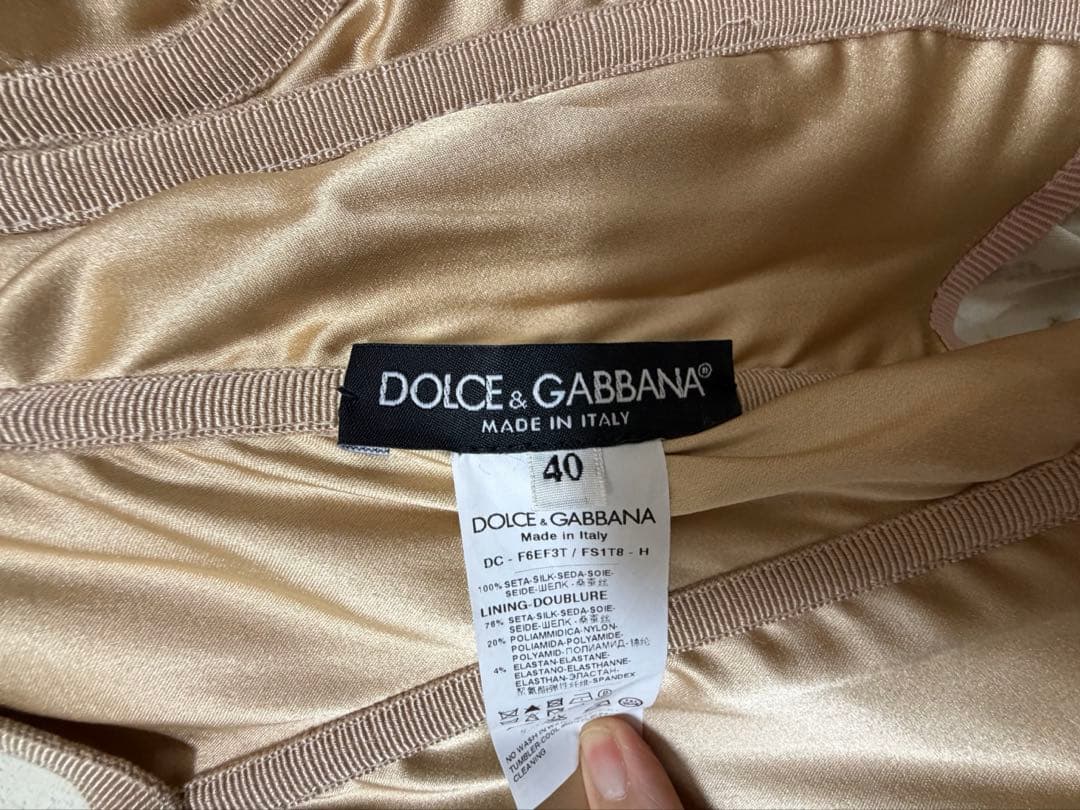 Ahihiドルチェ&ガッバーナ　ワンピースドレスdolce&gabbana