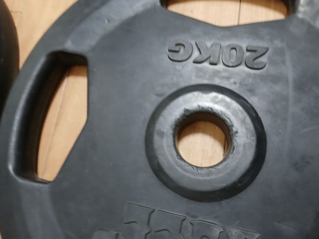 BULLブル　オリンピック　プレート 20kg x 1枚　径50mm ②
