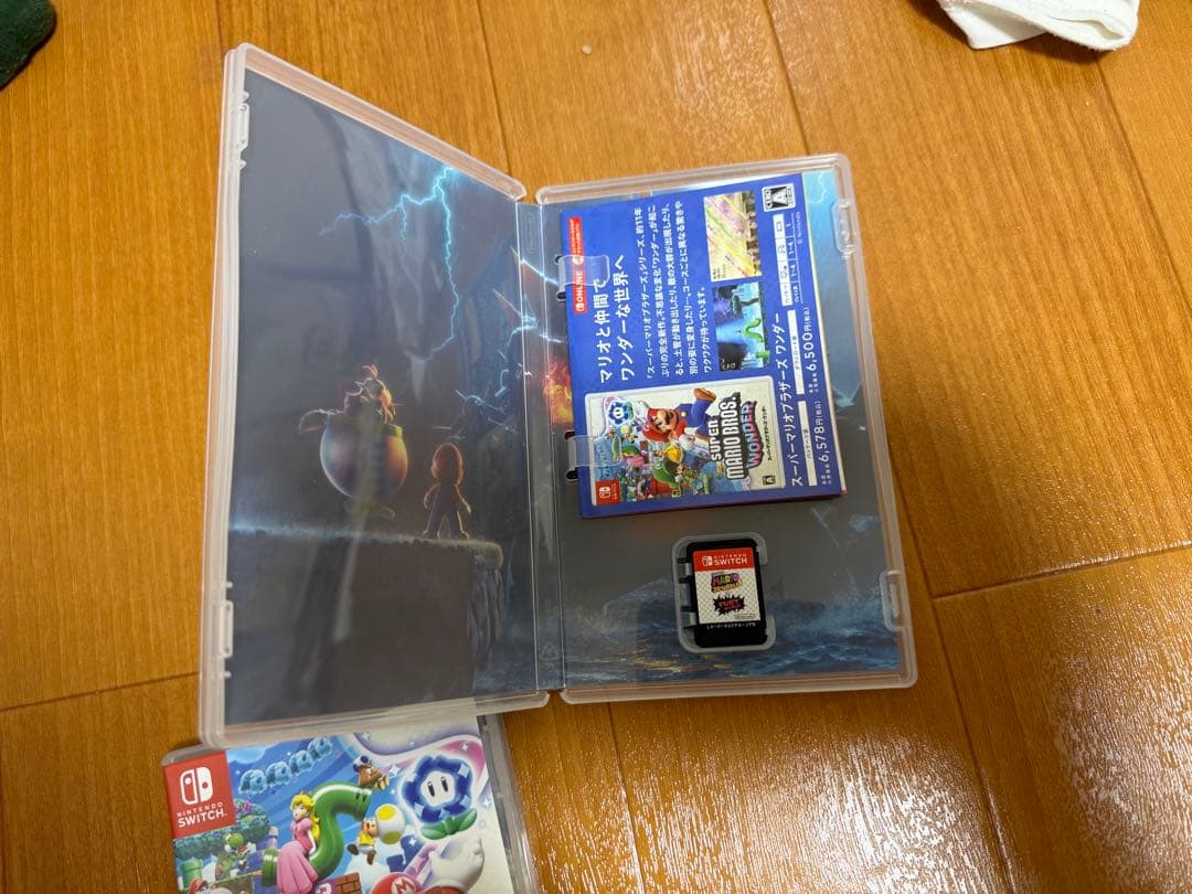 美品:Switch:マリオ3Dワールド　マリオブラザーズワンダーセット