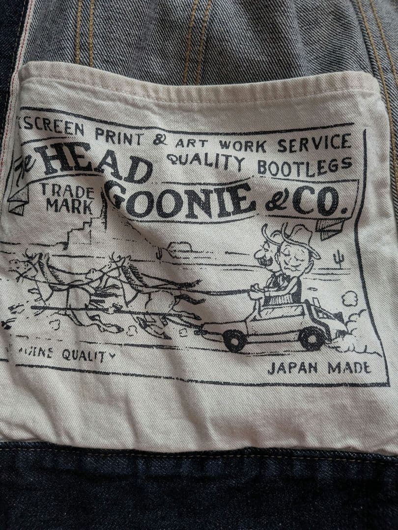 ジャケット・アウター HEAD GOONIE/1985 ADVENTURE DENIM JACKET