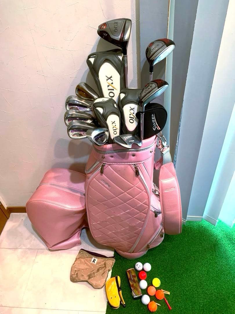 豪華　良品　ダンロップ　ゼクシオ10 レディースゴルフクラブ フルセット　優しい