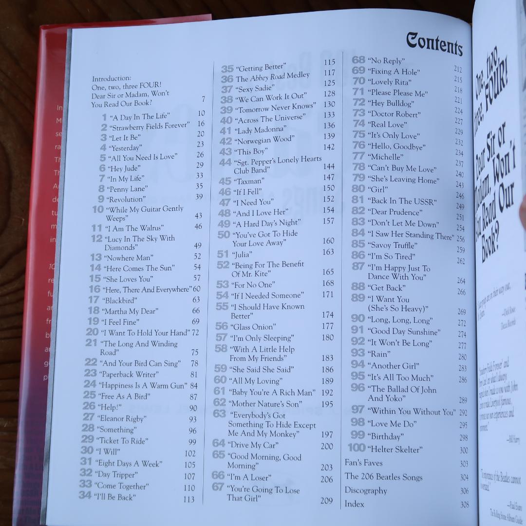 セール！ 100 Best Beatles Songs Fan's Guide