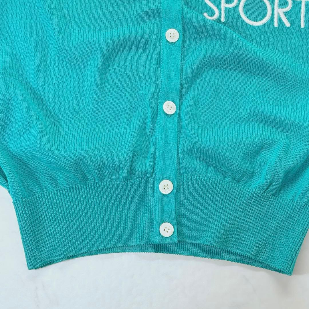 希少✨新品 クリスチャンディオールスポーツ コットンニット ベスト ロゴボタン