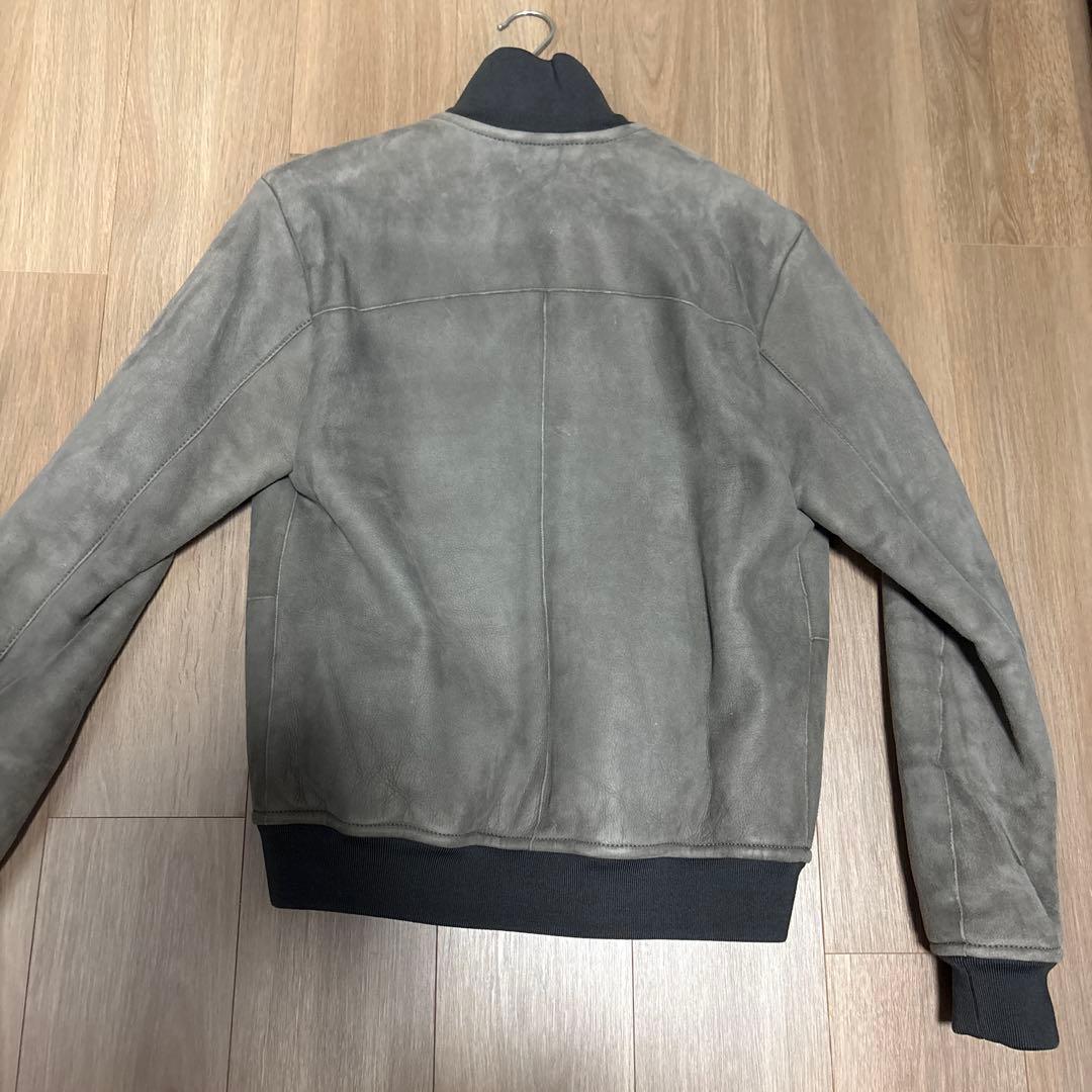 dunhill ムートン　レザージャケット　ブルゾン