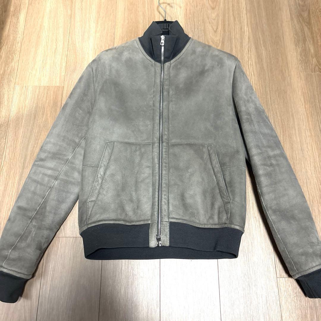 dunhill ムートン　レザージャケット　ブルゾン