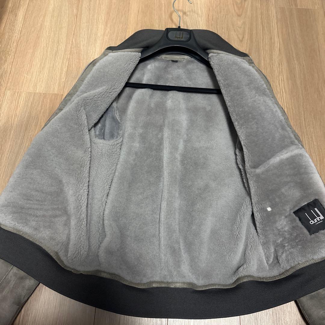 dunhill ムートン　レザージャケット　ブルゾン