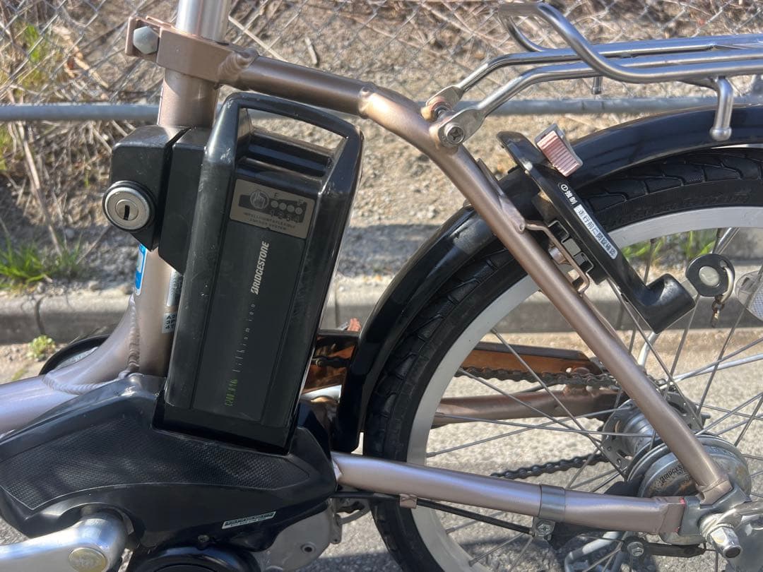 ブリジストンアシスタユニ電動アシスト自転車20インチ程度良好関東圏配送可能