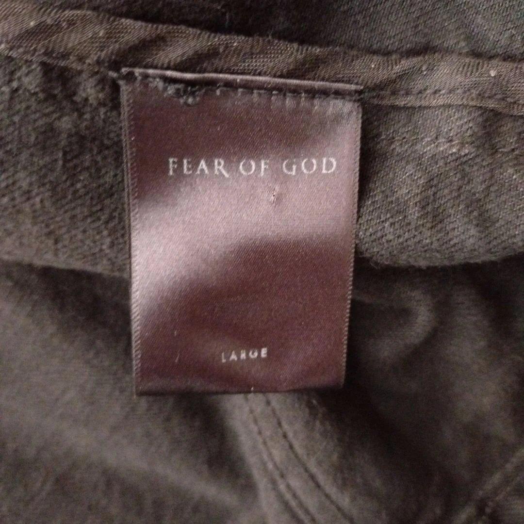 値下げ！超貴重！Fear of God ブラックデニムジャケット