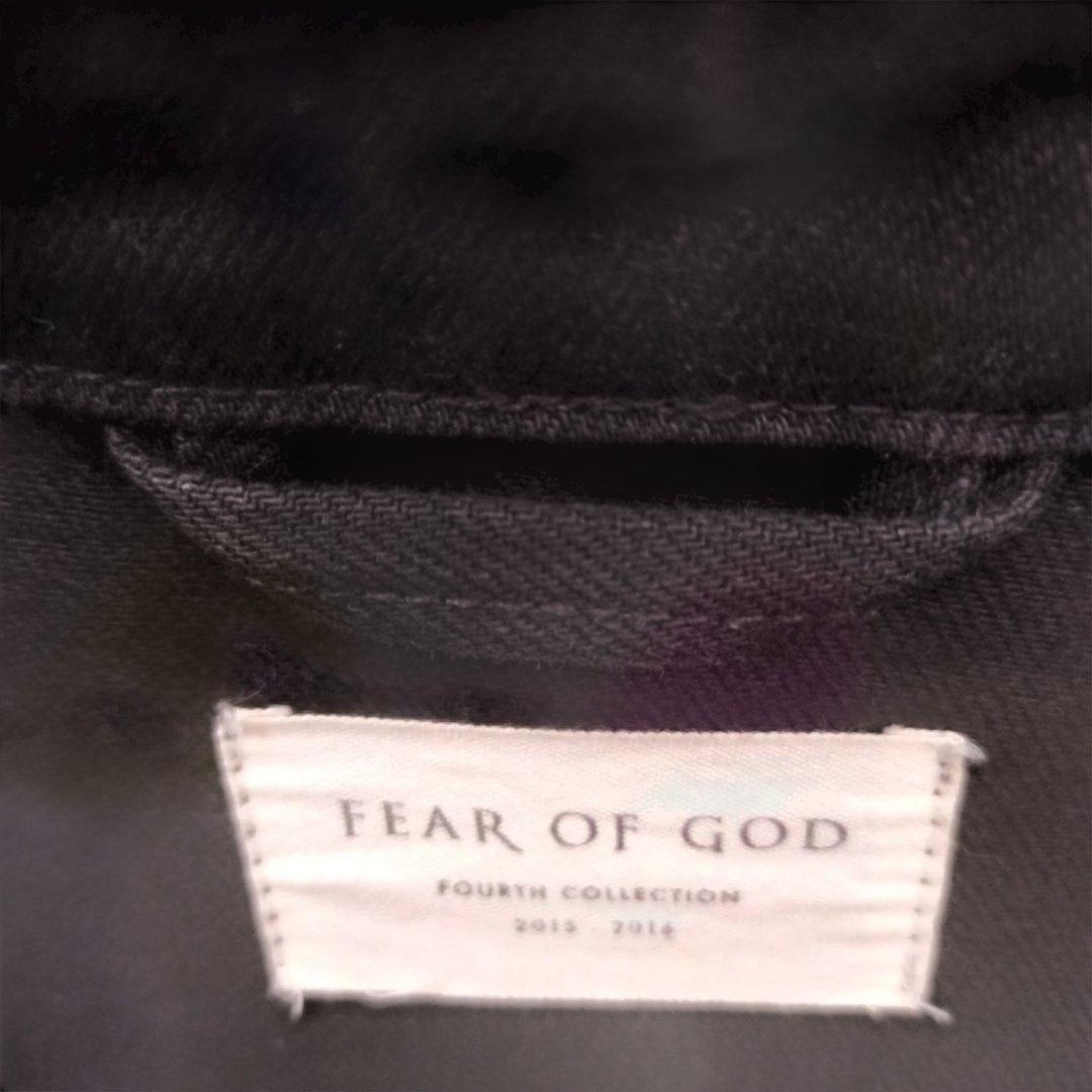 値下げ！超貴重！Fear of God ブラックデニムジャケット