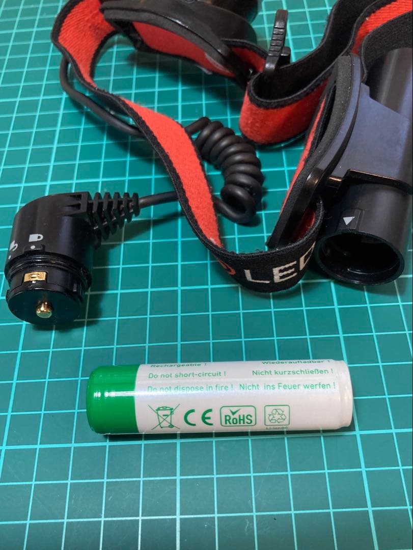 Ledlen(レッドレンザー) H8R LEDヘッドライト USB充電式-1