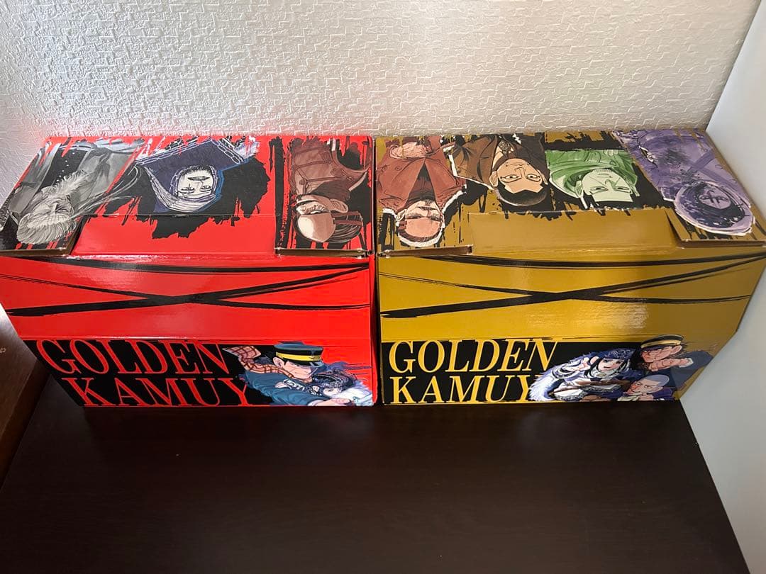 ゴールデンカムイ 全巻セット ゴールデンカムイ展 収納BOX 特製しおり5枚付き