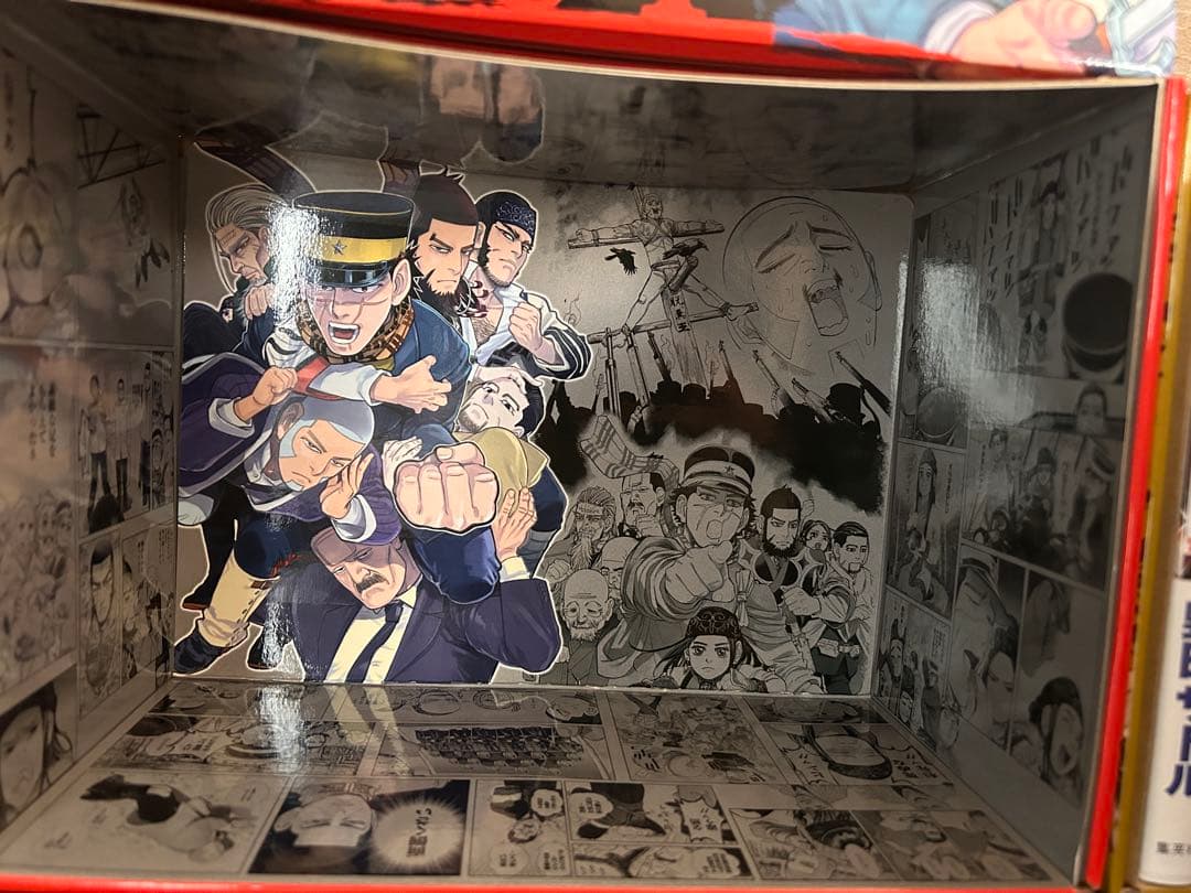 ゴールデンカムイ 全巻セット ゴールデンカムイ展 収納BOX 特製しおり5枚付き