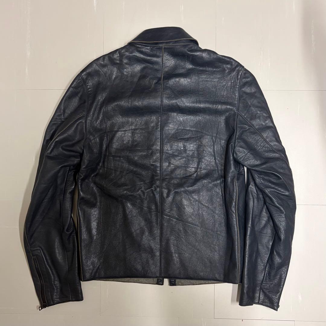 Neil barrett lamb leather jacket サンフレール期