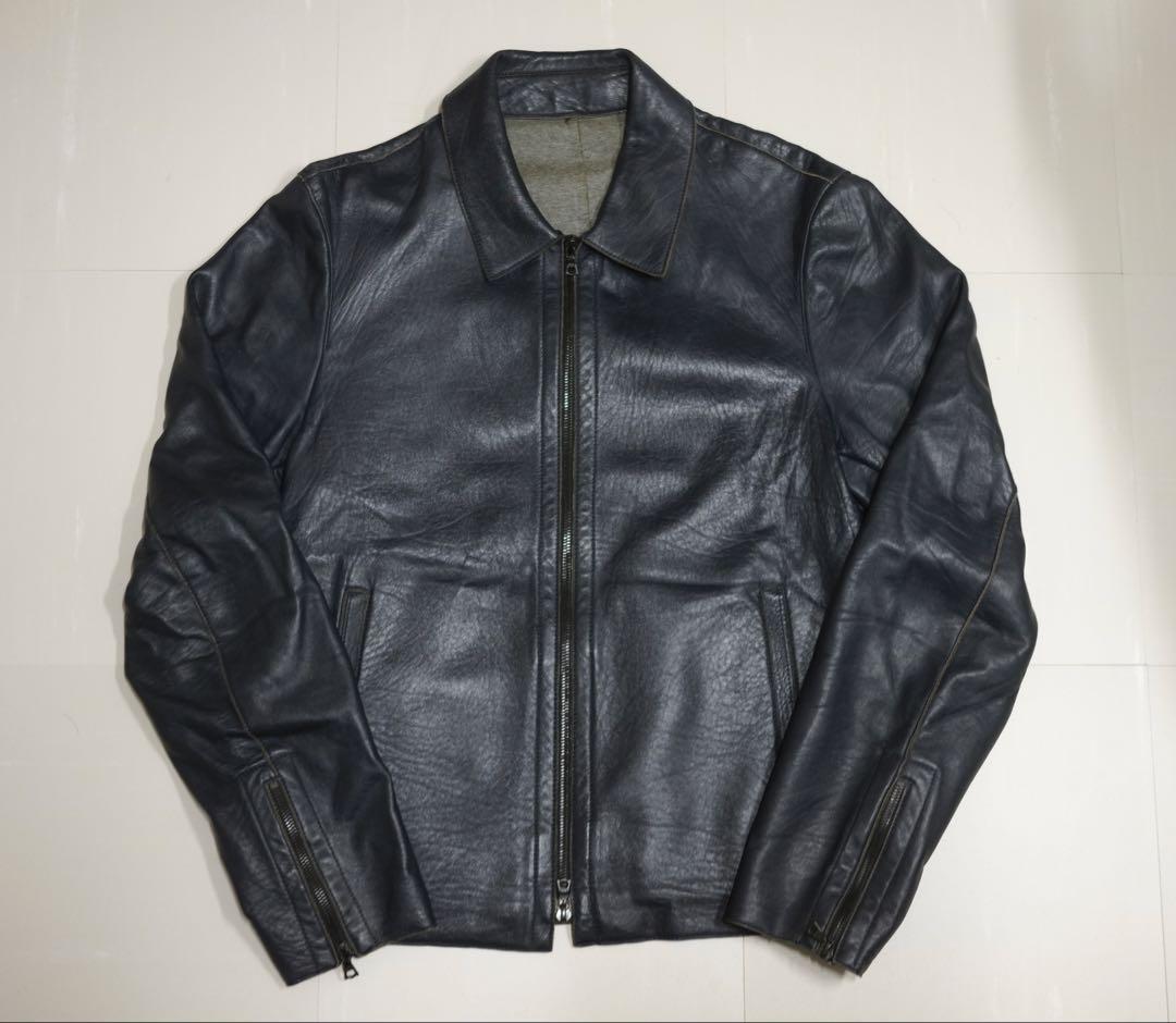 Neil barrett lamb leather jacket サンフレール期