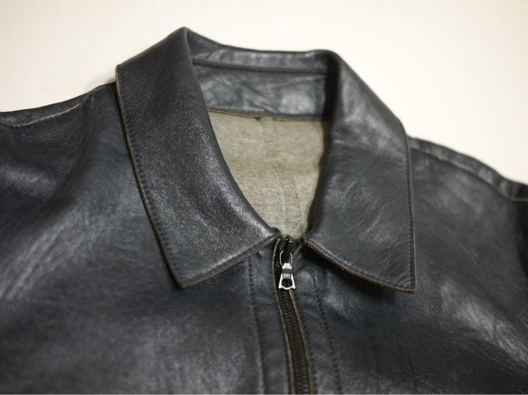 Neil barrett lamb leather jacket サンフレール期