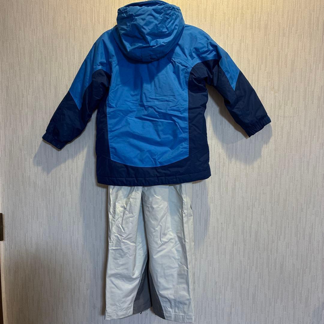 クリーニング（防水加工）済みモンベルキッズスキーウェア上下サイズ120