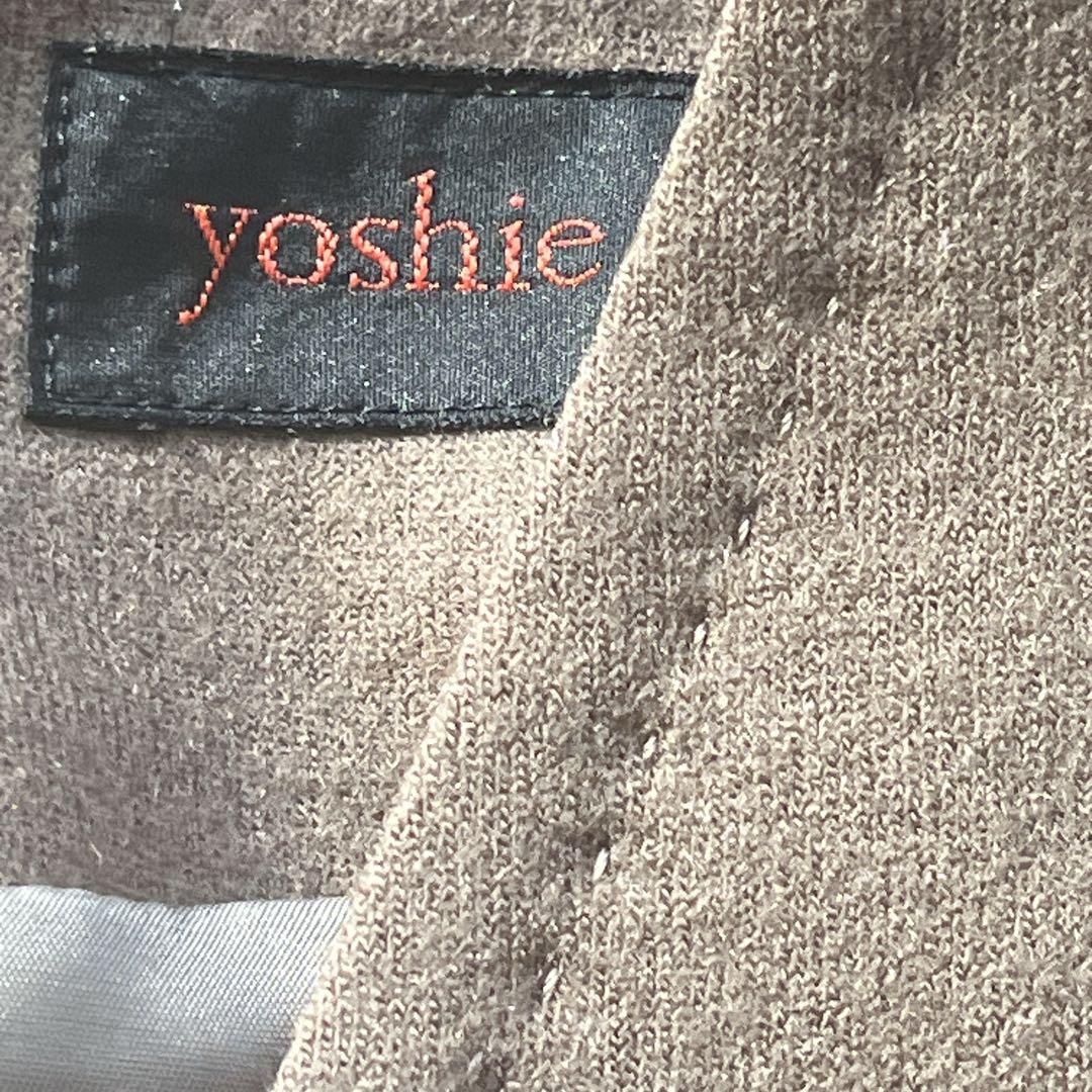 未使用品　Yoshie Inaba Vネックロングワンピース