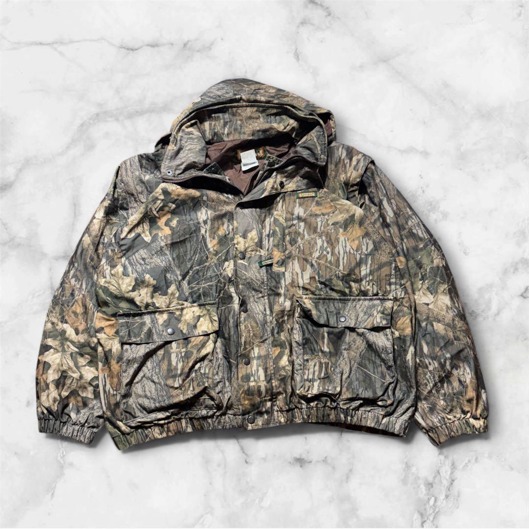【美品】90s00s Remingtonリアルツリー2WAY ベストXXL