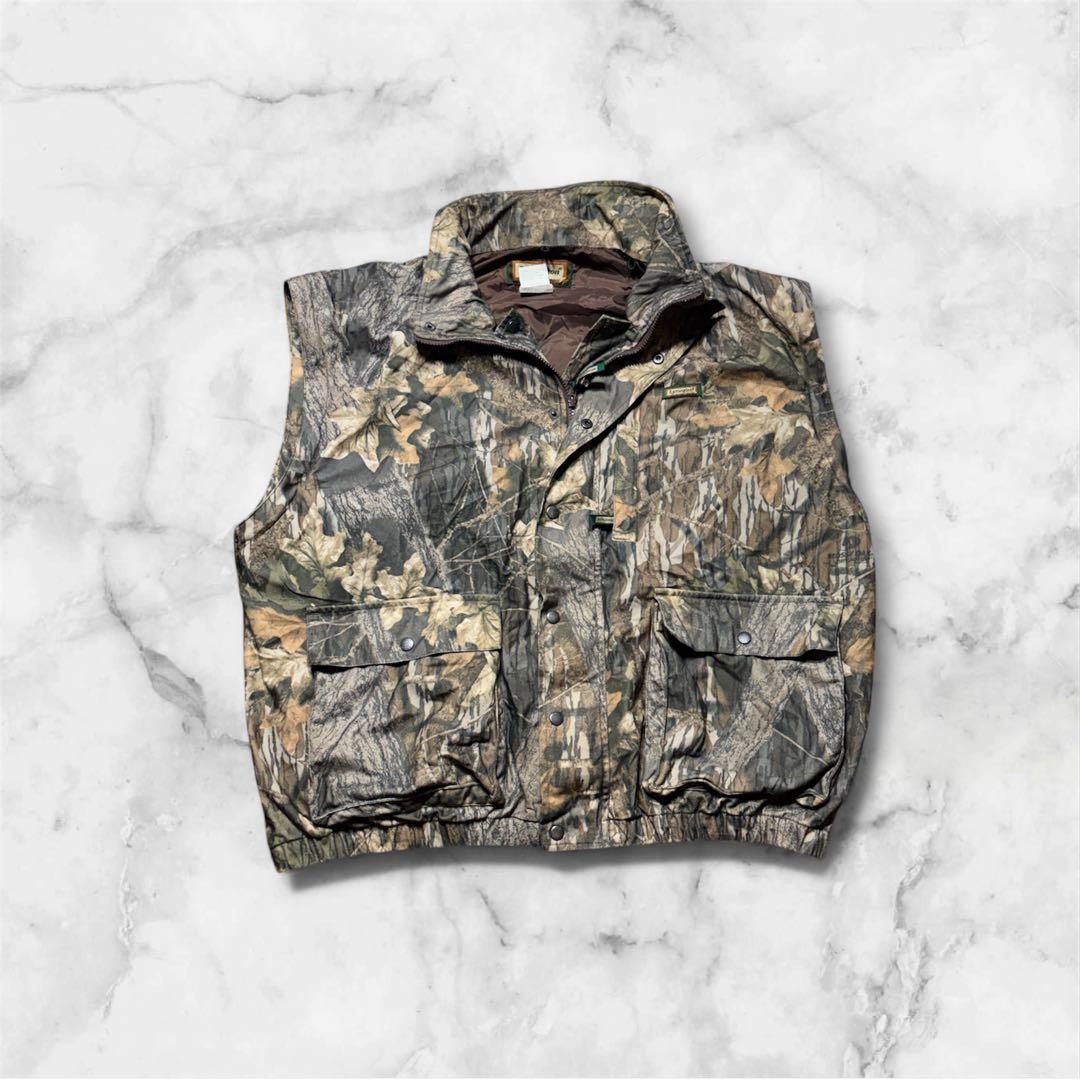 【美品】90s00s Remingtonリアルツリー2WAY ベストXXL