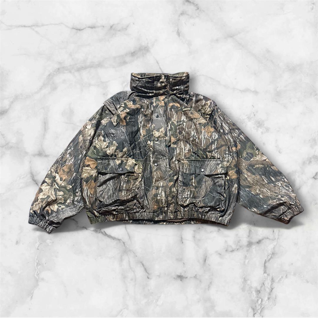 【美品】90s00s Remingtonリアルツリー2WAY ベストXXL