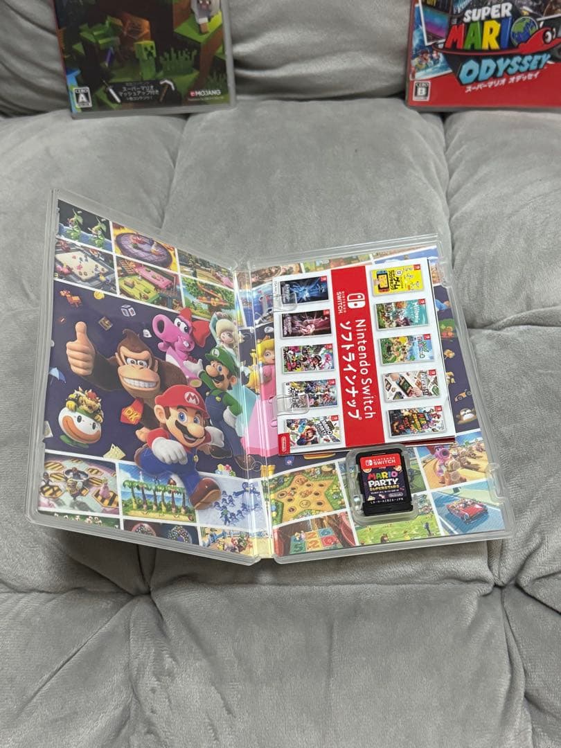 Nintendo Switch ゲーム 3本セット(マリオ2つ・マイクラ)
