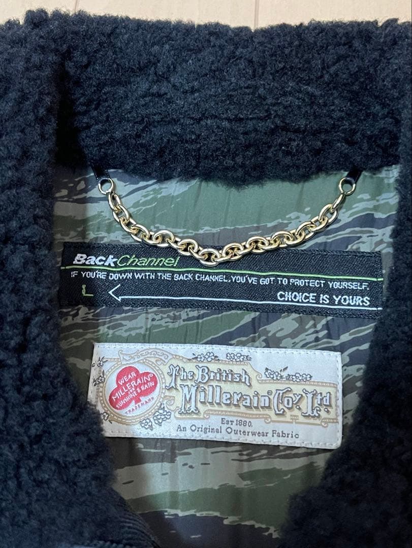 パパ　Back Channel, millerain n-1 jacket