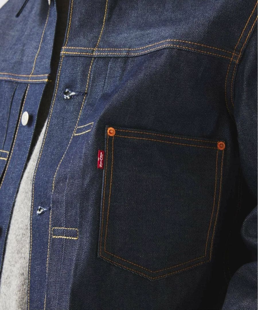【新品】 Levi‘s(R) 別注 TYPE1 トラッカージャケット リジッド