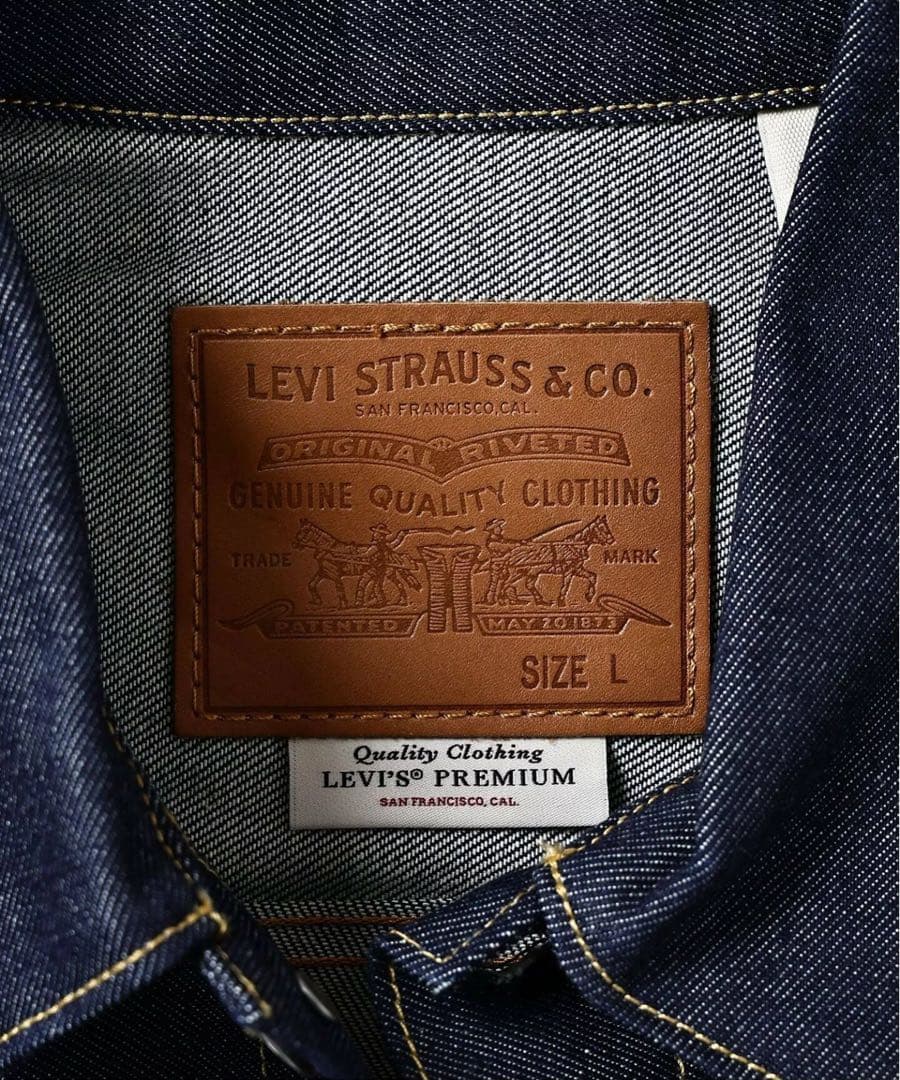 【新品】 Levi‘s(R) 別注 TYPE1 トラッカージャケット リジッド