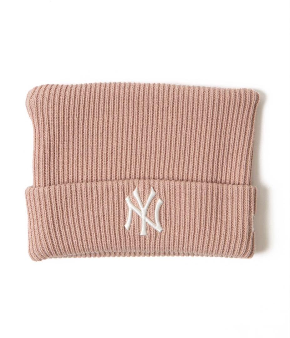 別注　NEWERA CAT EAR KNIT猫耳　ニット帽ピンク