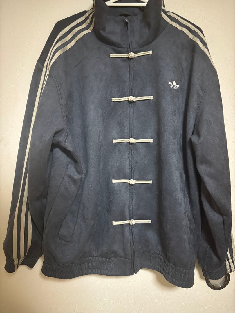 Adidas XLサイズ 中国限定 巳年 チャイナトラックジャケットブルー正規品
