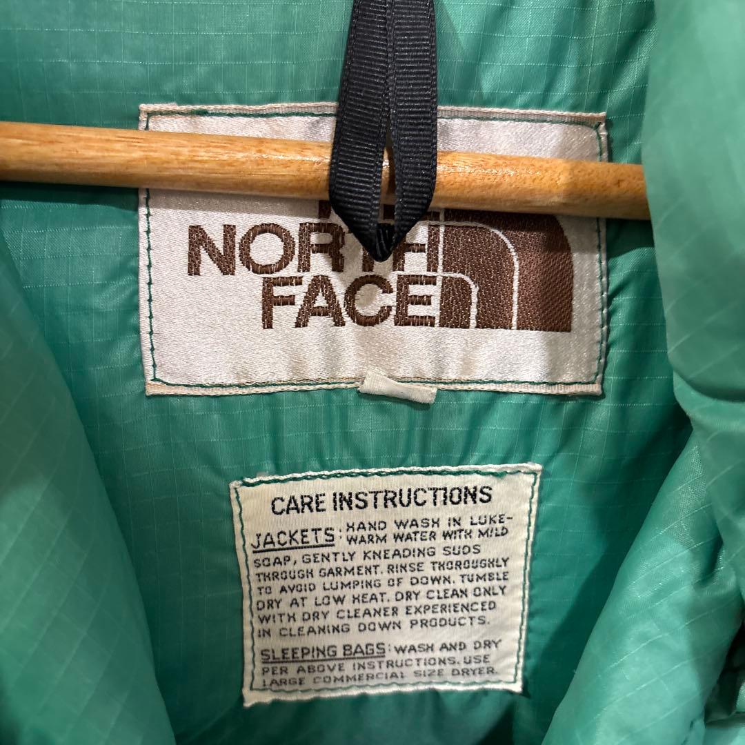 70s 茶タグ　THE NORTH FACE VINTAGE DOWN VEST