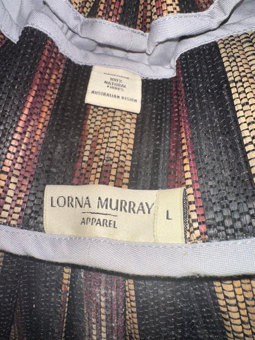 【新品】Lorna Murray 麦わら帽子 Lサイズ