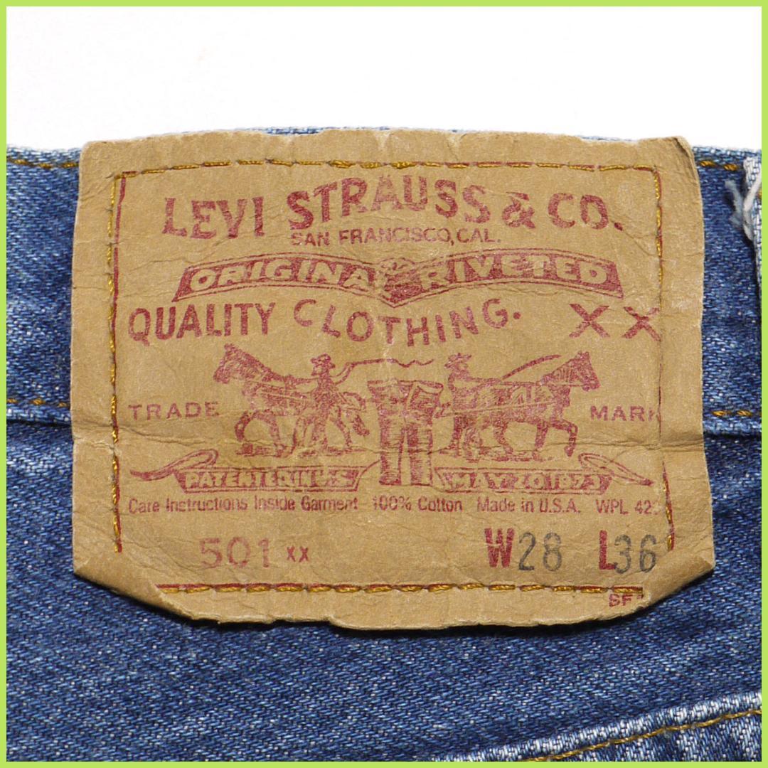 つ*ん様 80s USA Levi's 501xx 赤文字 刻印555 バレンシ