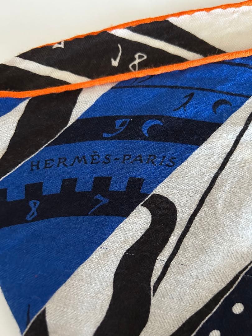 エルメス　HERMES スカーフ　ロサンジュ　カシシル　MM