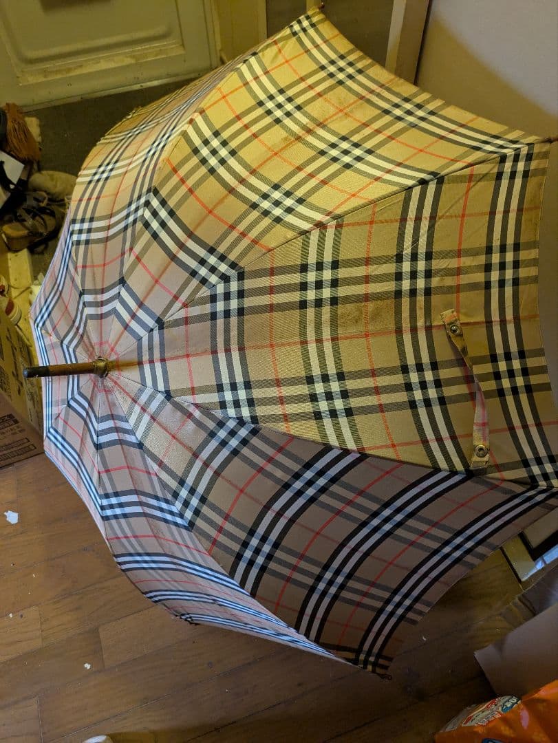 【最終価格】BURBERRYS' バーバリー 傘 長傘 雨具 美品❗️