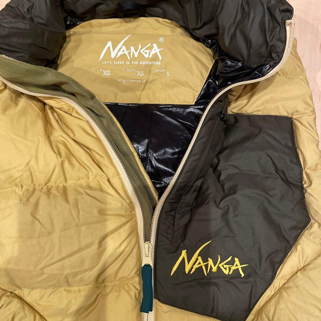 アオ影　NANGA ダウンベスト