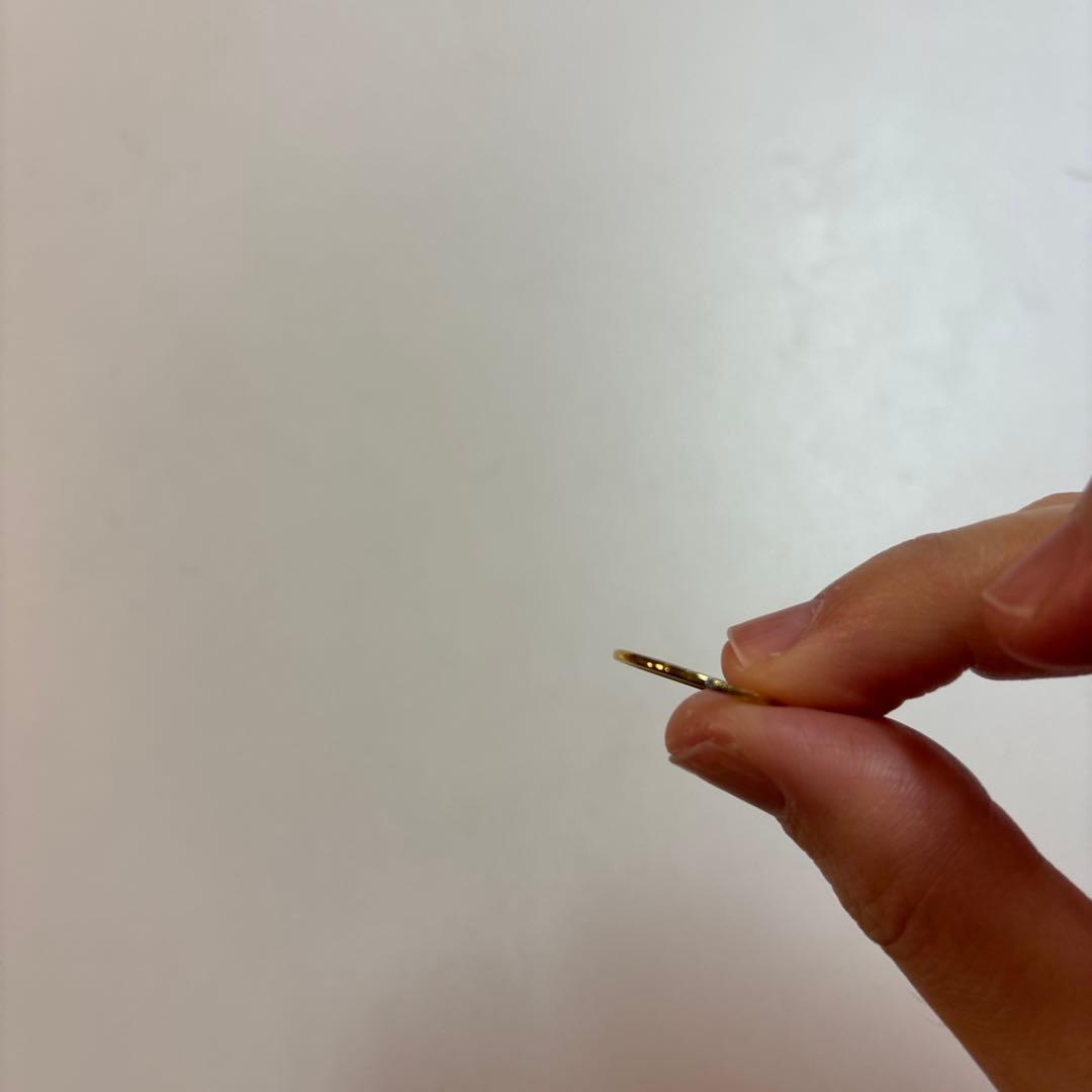 AHKAH ダイヤモンドリング 5号 Au750