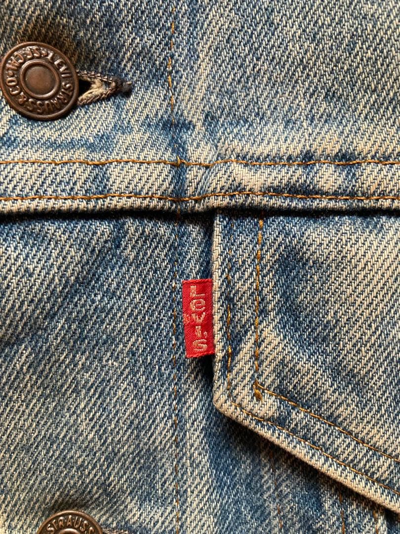 70~80s Levi's リーバイス デニムジャケット USA製 ケアタグ38