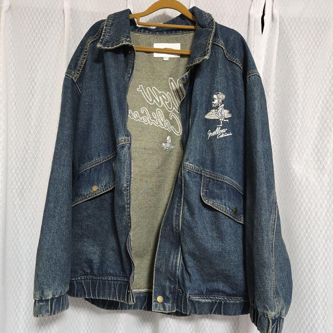 美品 MELLOW メロー デニムジャケット