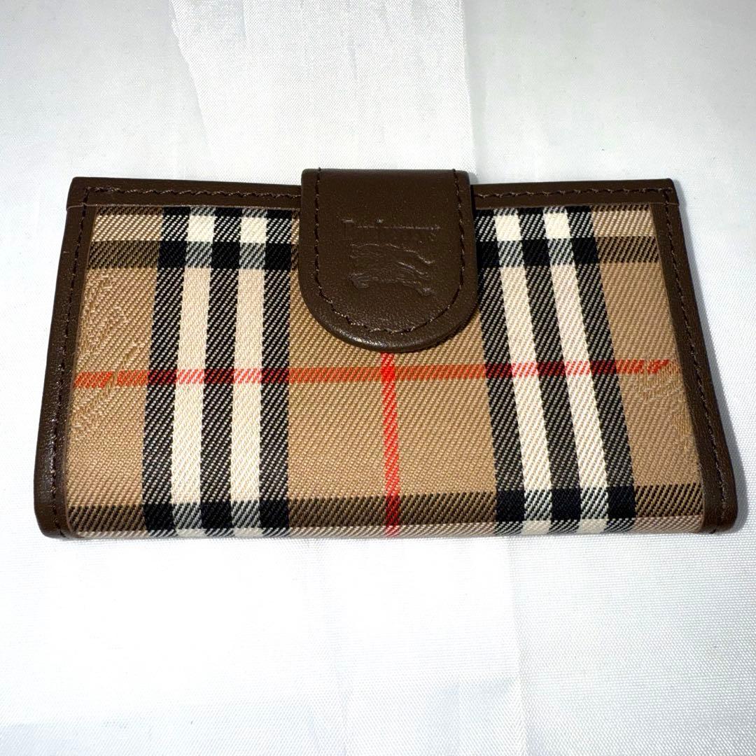 ✨美品✨Burberry バーバリー ノバチェック 4連キーケース ベージュ